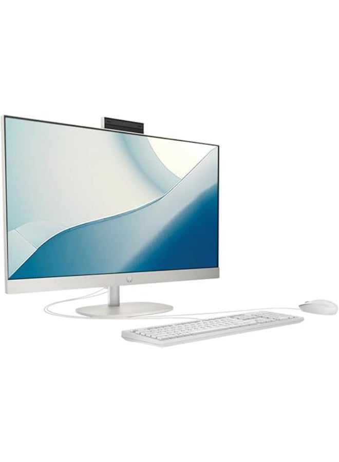 All-in-One Desktop 2023 PC 23.8-Inch Display, Core i7-1355U Processor/64GB RAM/1TB SSD/Intel Iris XE Graphics/Windows 11 Pro English Shell White