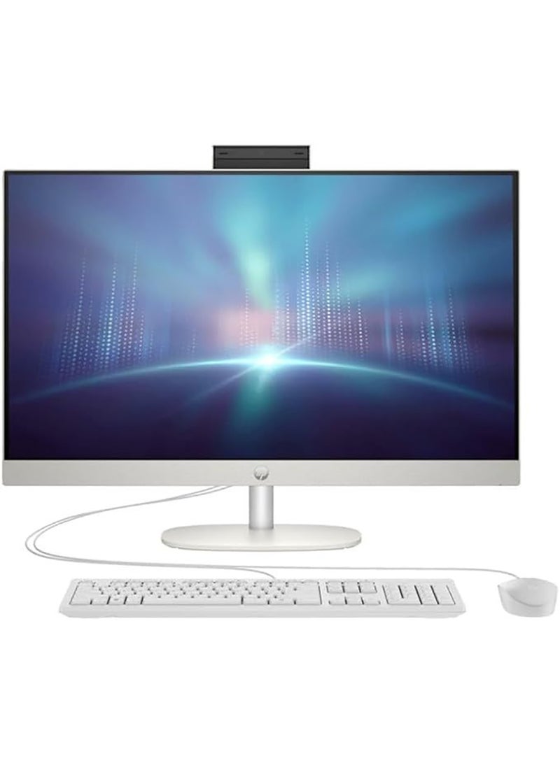 24-CR0121NH AIO With 23.8-Inch Display, Core-i5-1335U Processor/16GB RAM/512GB SSD/Intel Iris XE Graphics/Windows 11 Pro English White