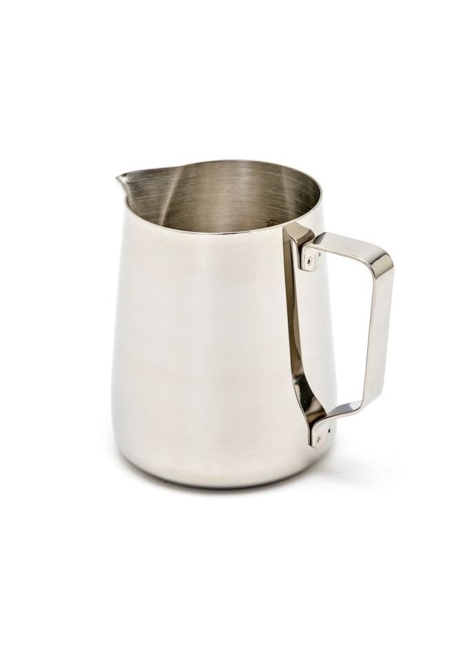 Professional Milk Pitcher, Latte Art Spout, Measurements Etched, Stainless Steel Body, 32oz (950ml) - Steel