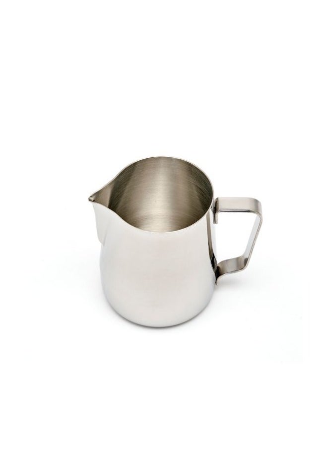 Classic Milk Pitcher, Perfect Latte Art Spout, Made of Stainless Steel, 12oz (360ml) - Steel