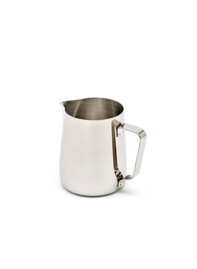 Classic Milk Pitcher, Perfect Latte Art Spout, Made of Stainless Steel, 12oz (360ml) - Steel