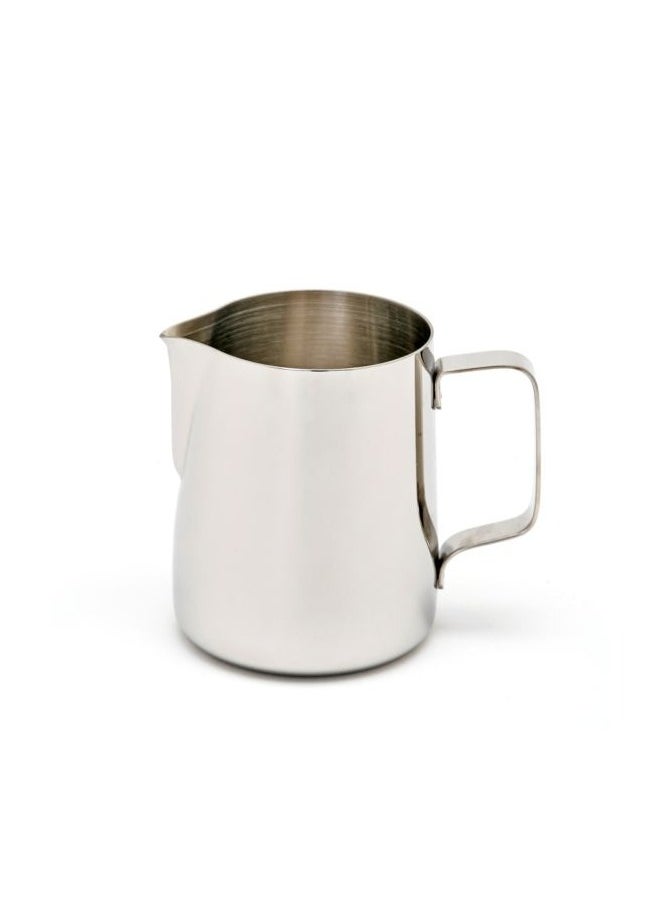 Professional Milk Pitcher, Latte Art Spout, Measurements Etched, Stainless Steel Body, 20oz (600ml) - Steel