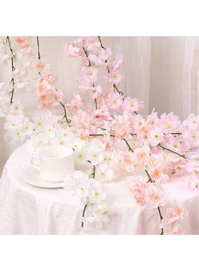 Artificial Vine Hanging Pedant For Wedding Arch Wall Home Pink