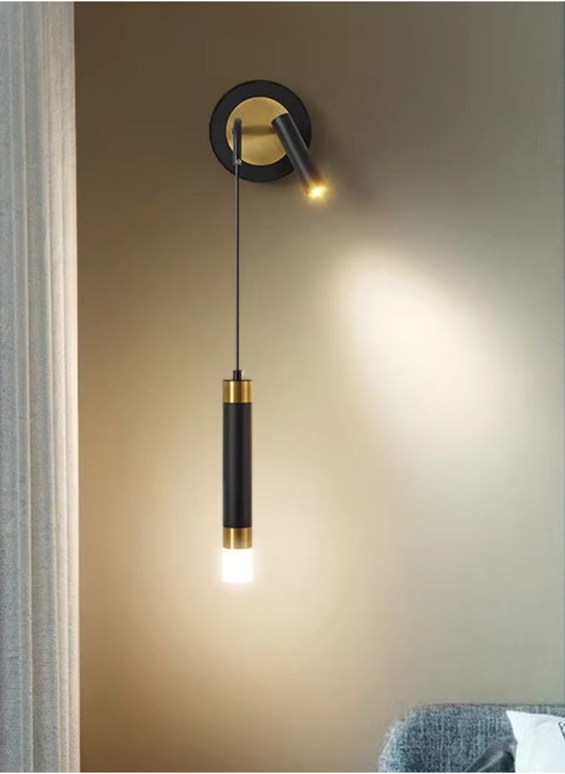 Modern Style Indoor Wall Light Warm White Gold