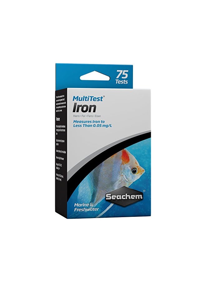 Seachem MultiTest Iron Test Kit