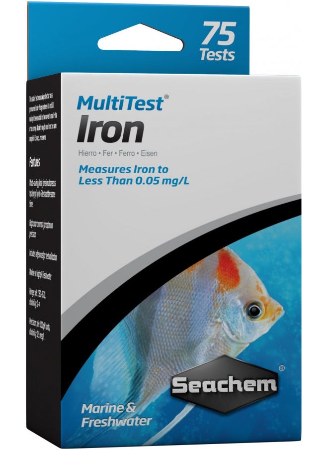 Seachem MultiTest Iron Test Kit