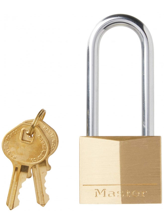 Master Lock 140DLH Padlock, 1 Pack, Bronze/Silver