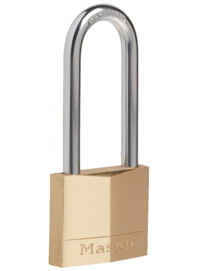 Master Lock 140DLH Padlock, 1 Pack, Bronze/Silver