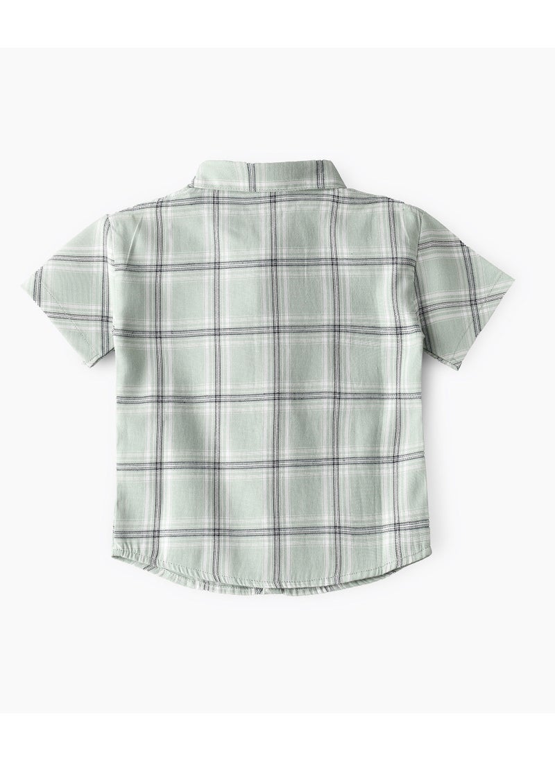 Woven checks shirt