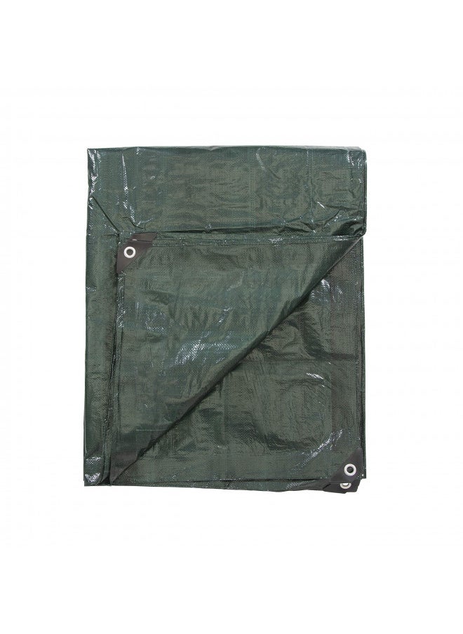 Stansport Medium-Duty Rip-Stop Tarp 14' x 16' - Dark Green