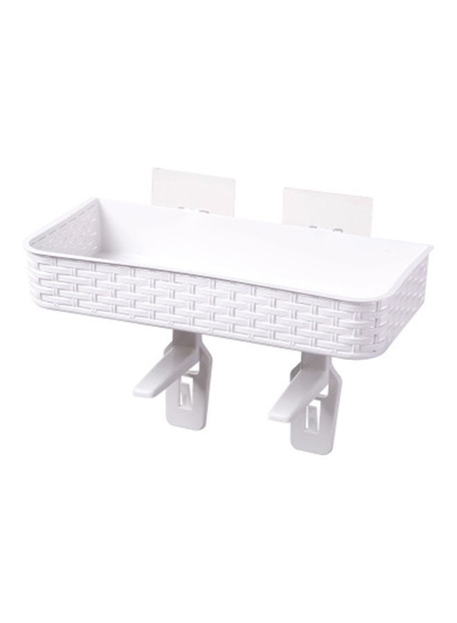 Wall Mounted Storage Basket White