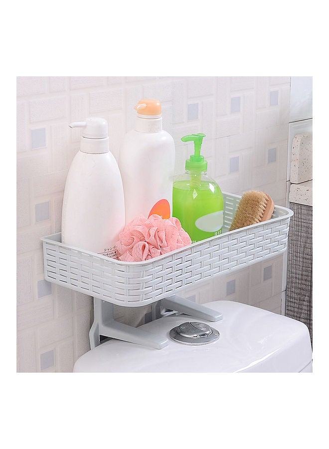 Wall Mounted Storage Basket White