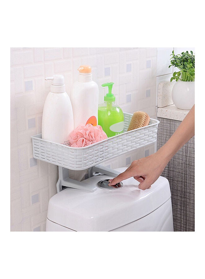 Wall Mounted Storage Basket White