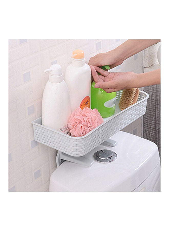 Wall Mounted Storage Basket White