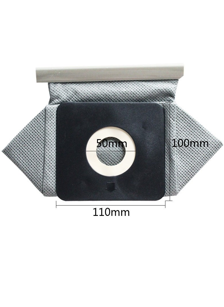 Washable Universal Vacuum Cleaner Cloth, Durable And Reliable Vacuum Cleaner Dust Bag, Reusable Vacuum Cleaner Dust Collector For Various Models, (Pack Of 2pcs, Grey)