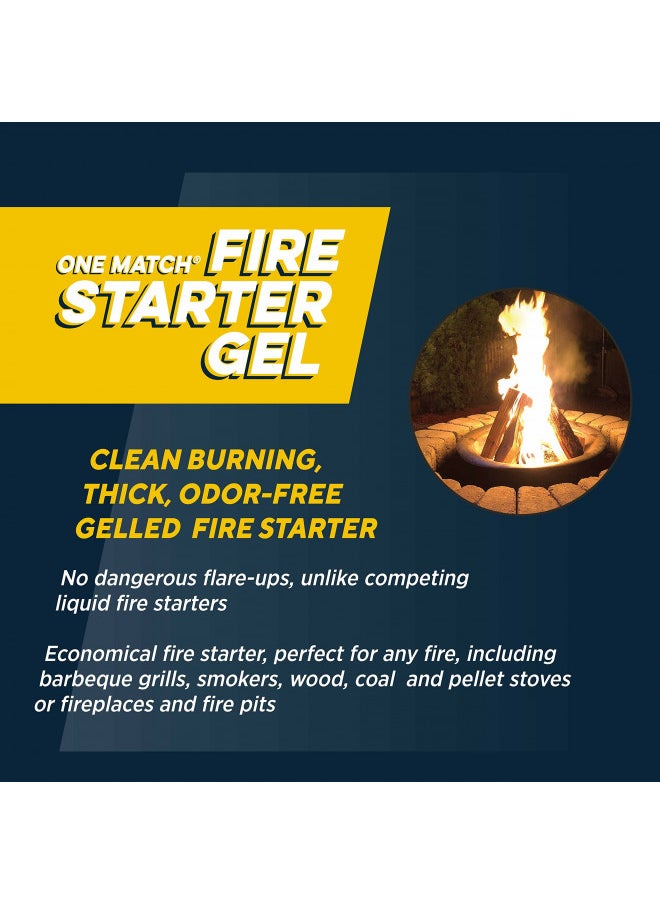 One Match Gel Fire Starter, 8 fl. oz.