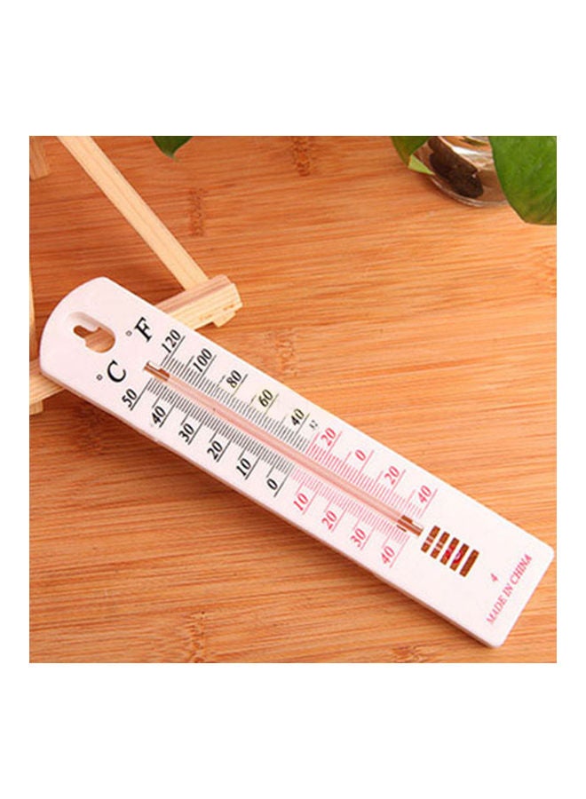 Wall Thermometer Temperature Instruments White 20 x 4 x 1cm