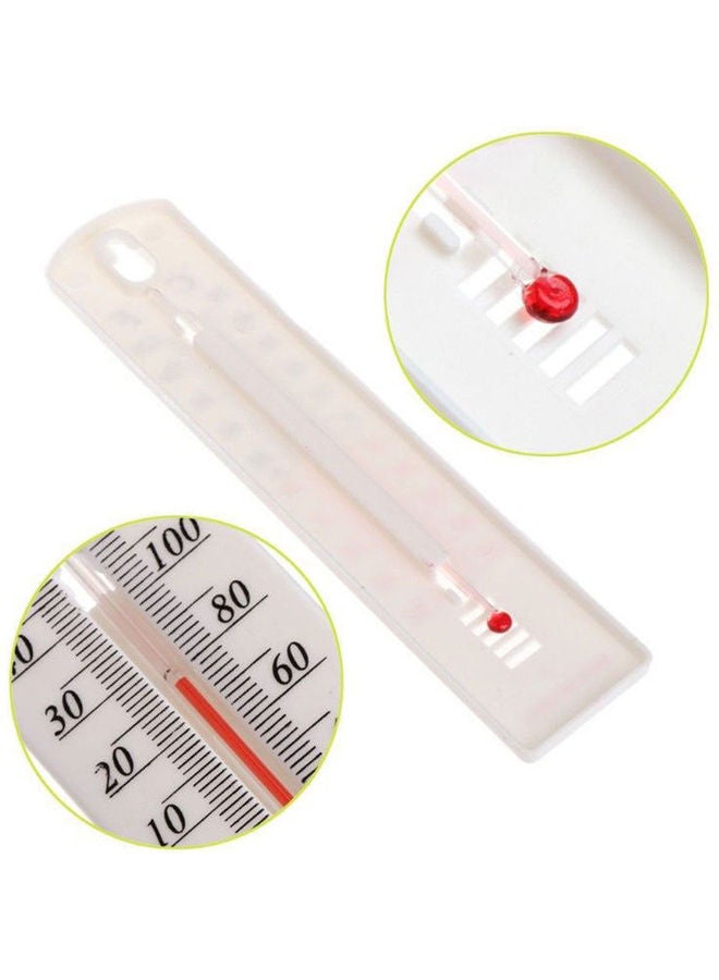 Wall Thermometer Temperature Instruments White 20 x 4 x 1cm