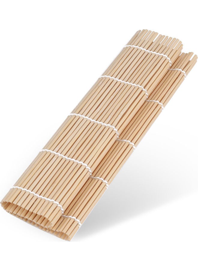 Bamboo Mat Rolling Brown 26 x 8 x 1cm