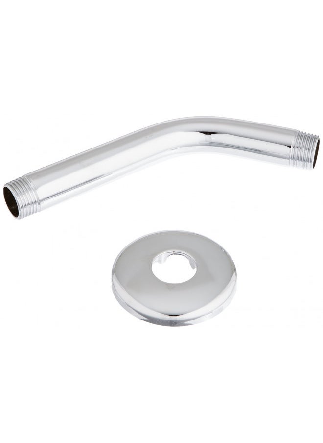 hansgrohe Installation 6-inch Modern Showerarm in Chrome, for Wall Mount Showerhead, 27411003