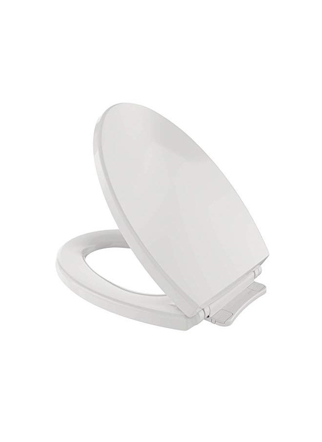 TOTO SS114#11 Transitional SoftClose Elongated Toilet Seat, Colonial White