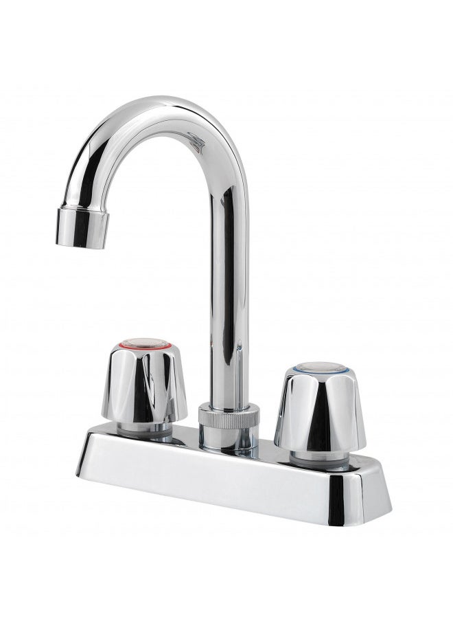 Pfister Pfirst Series 2-Handle Bar/Prep Kitchen Faucet, Polished Chrome