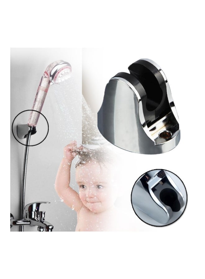 Shower Head Bracket Holder Silver