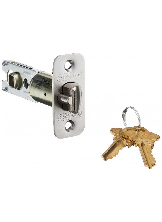 Dexter by Schlage J54SOL619 Solstice Keyed Entry Lever, Satin Nickel