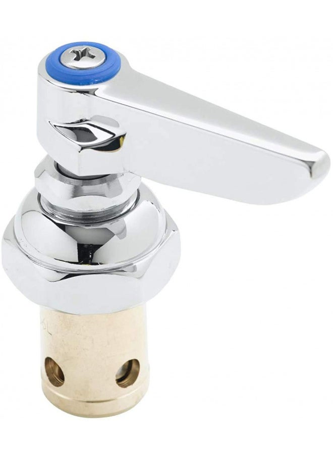 T&S Brass 002713-40 Spindle Assembly for Eterna Valve Replacement. Cold Side Handle Stem Assembly Replacement Fits all T&S Faucets. , Blue