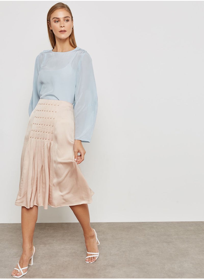 Pleated Skirt
