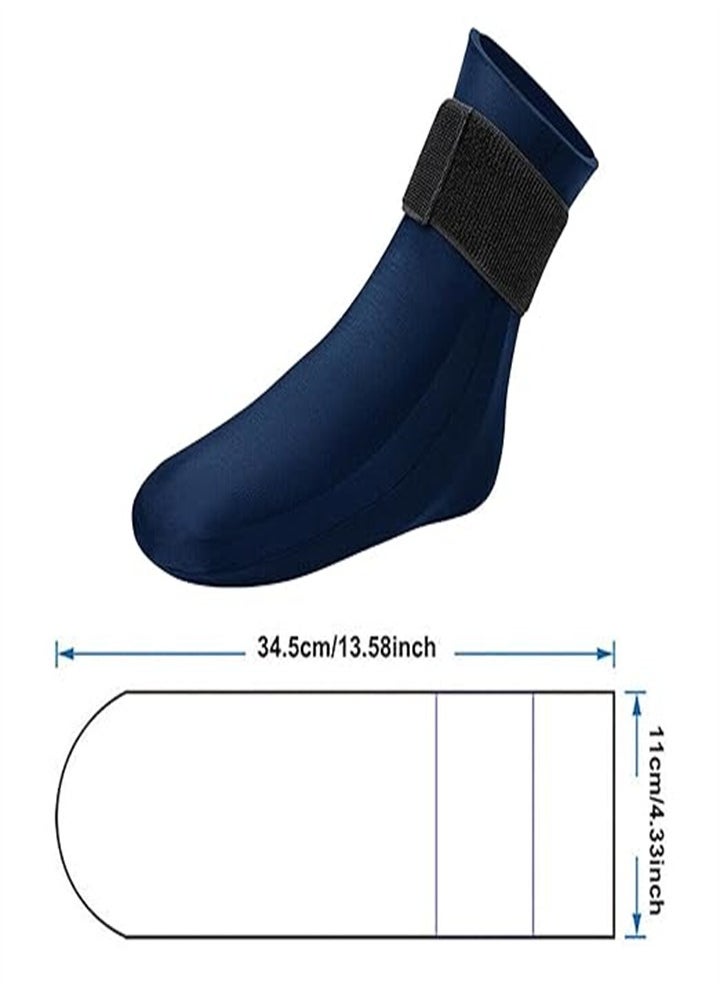 Cold Therapy Socks, Foot Ice Pack Neuropathy Socks for Foot Pain Relief, Ice Socks for Plantar Fasciitis, Arthritis, Chemotherapy Care, Cooling Socks for Men and Women (One Size, Universal for Left and Right Foot)