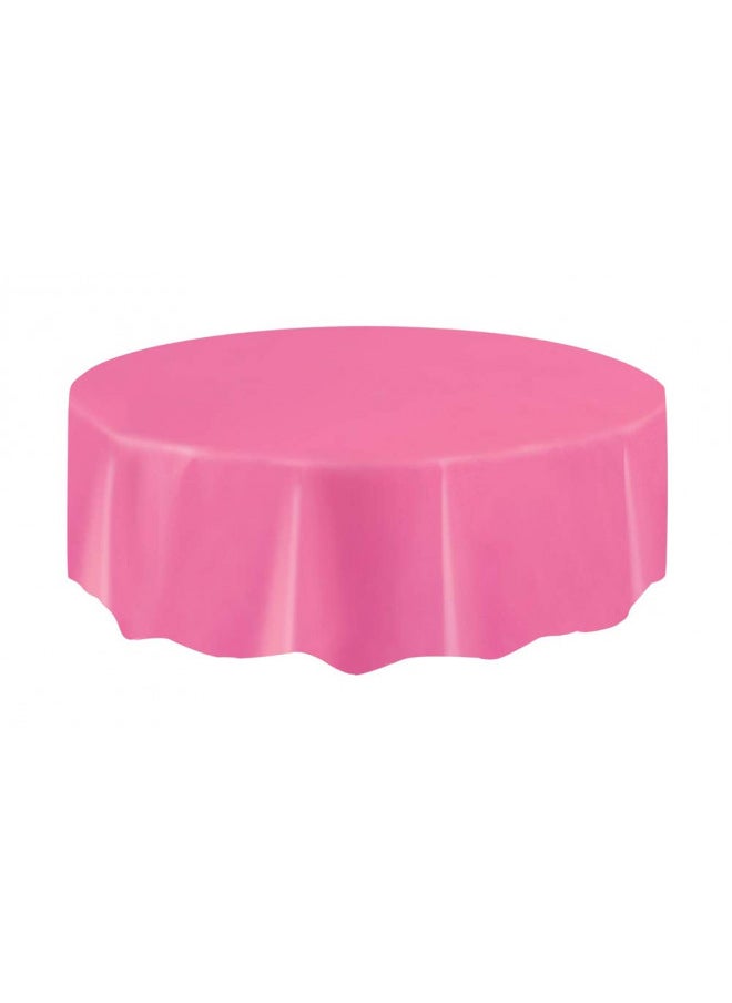 Round Plastic Table Cover - 84