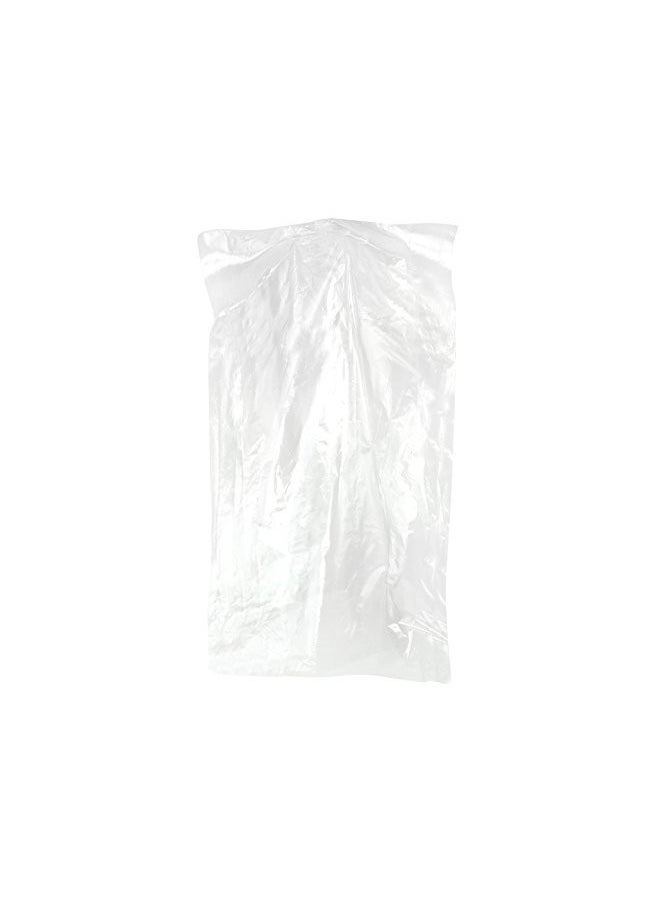 HANGERWORLD 20 Pack Clear Dry Cleaning Plastic Garment Bag - 38inch, 100 Gauge Thick