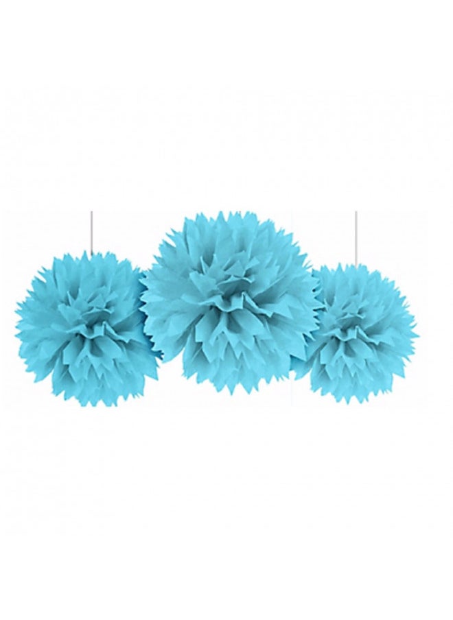 Amscan Fluffy Paper Decorations,16