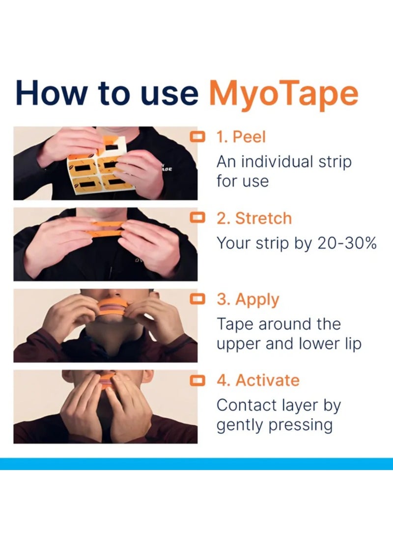 Myotape Sleep Strips for Children & Teens | Restores Nasal Breathing in Children & Teenagers