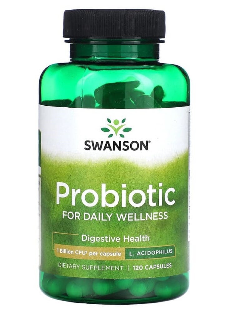 Swanson, Probiotic, 1 Billion CFU, 120 Capsules