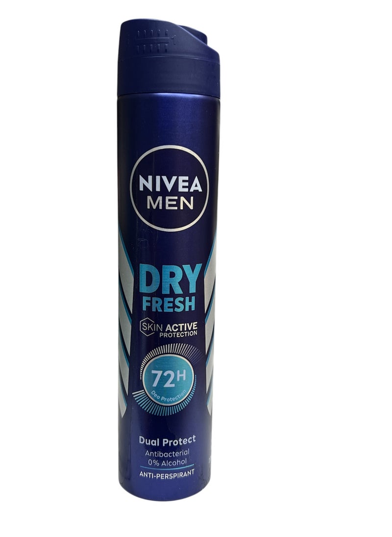 Dry Fresh Anti-Perspirant Deodorant Spray 150ml (Pack of 6)