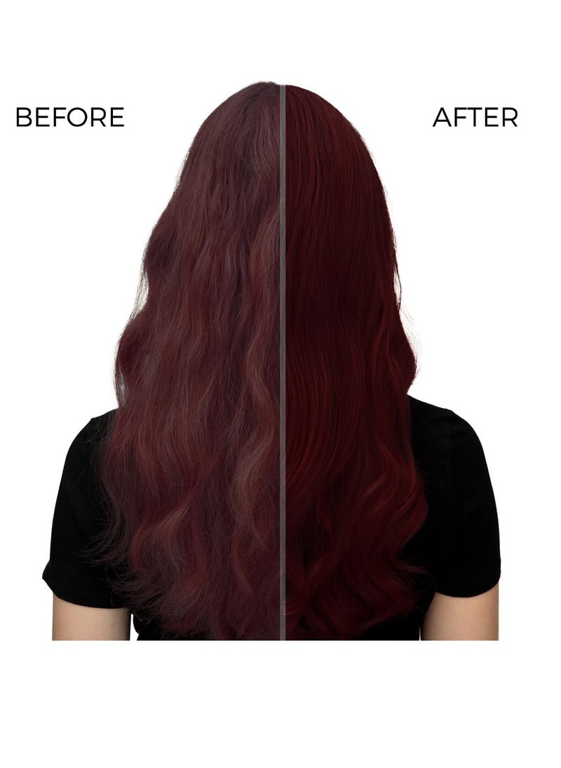 SOVONCARE Semi Permanent Hair Dye Depositing Conditioner, Merlot Color Treatment for Colored Hair, 5.28 OZ, 10 Mins Application, Cruelty-Free