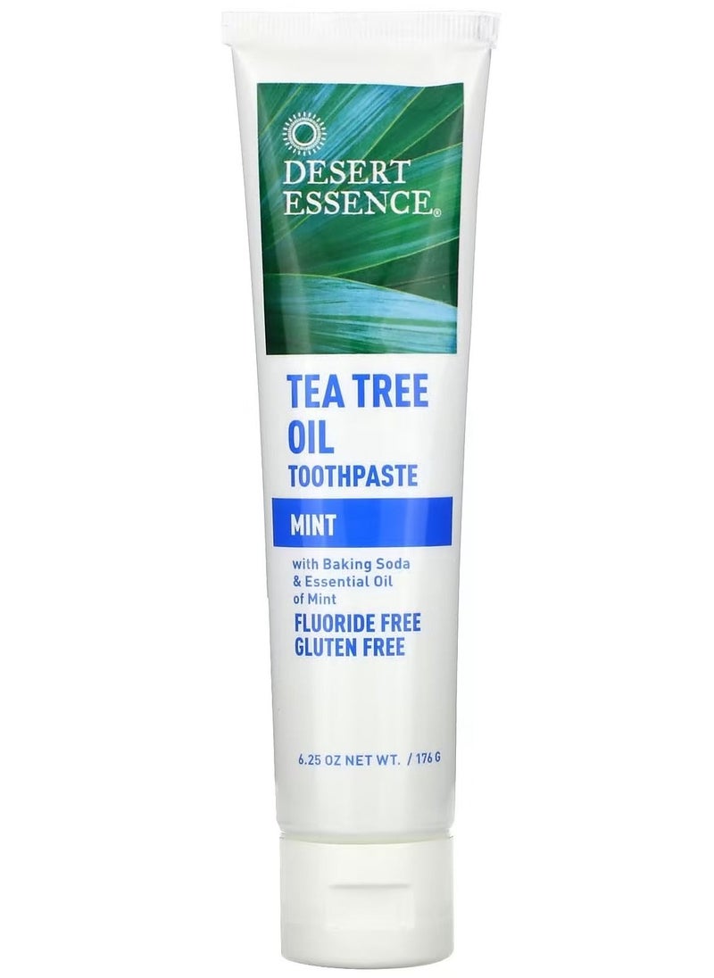 Tea Tree Oil Toothpaste Mint 6.25 oz 176 g