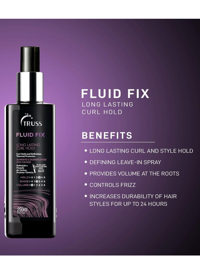 Truss Fluid Fix Curl Spray And Defining Hold