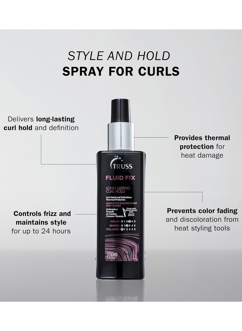 Truss Fluid Fix Curl Spray And Defining Hold