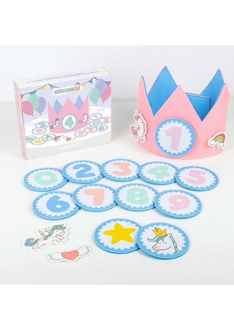 Birthday Hats for 1st Party- Glitter Crown, Kids, Baby's Photo Props, Crown Decoration, Little Girls Hair Accessories Party