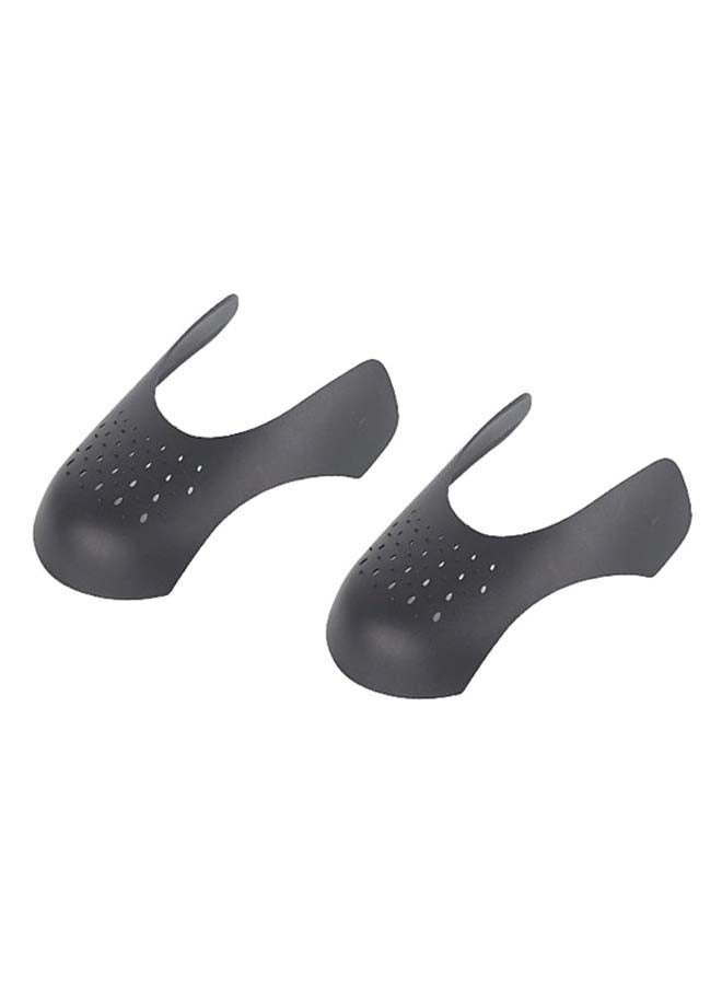 Pair Of Anti Crease Shoe Shield Black