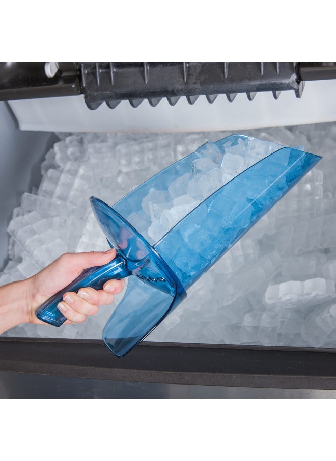 San Jamar SI9500 Polycarbonate Saf-T-Scoop Only, 64oz to 86oz, for Ice Machine, Blue