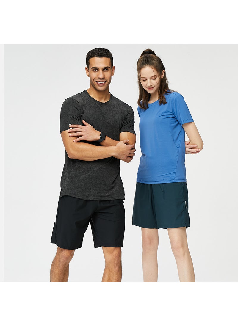 Mens Quick-Dry Sports T-Shirt Black