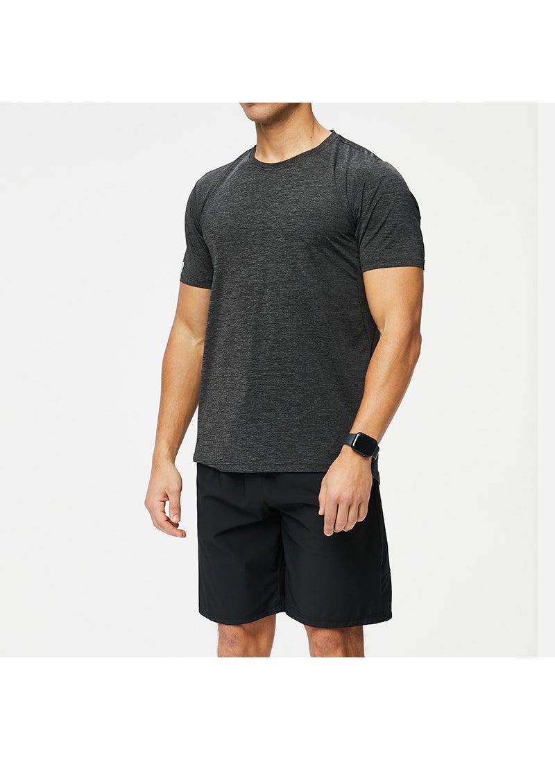 Mens Quick-Dry Sports T-Shirt Fruit Green