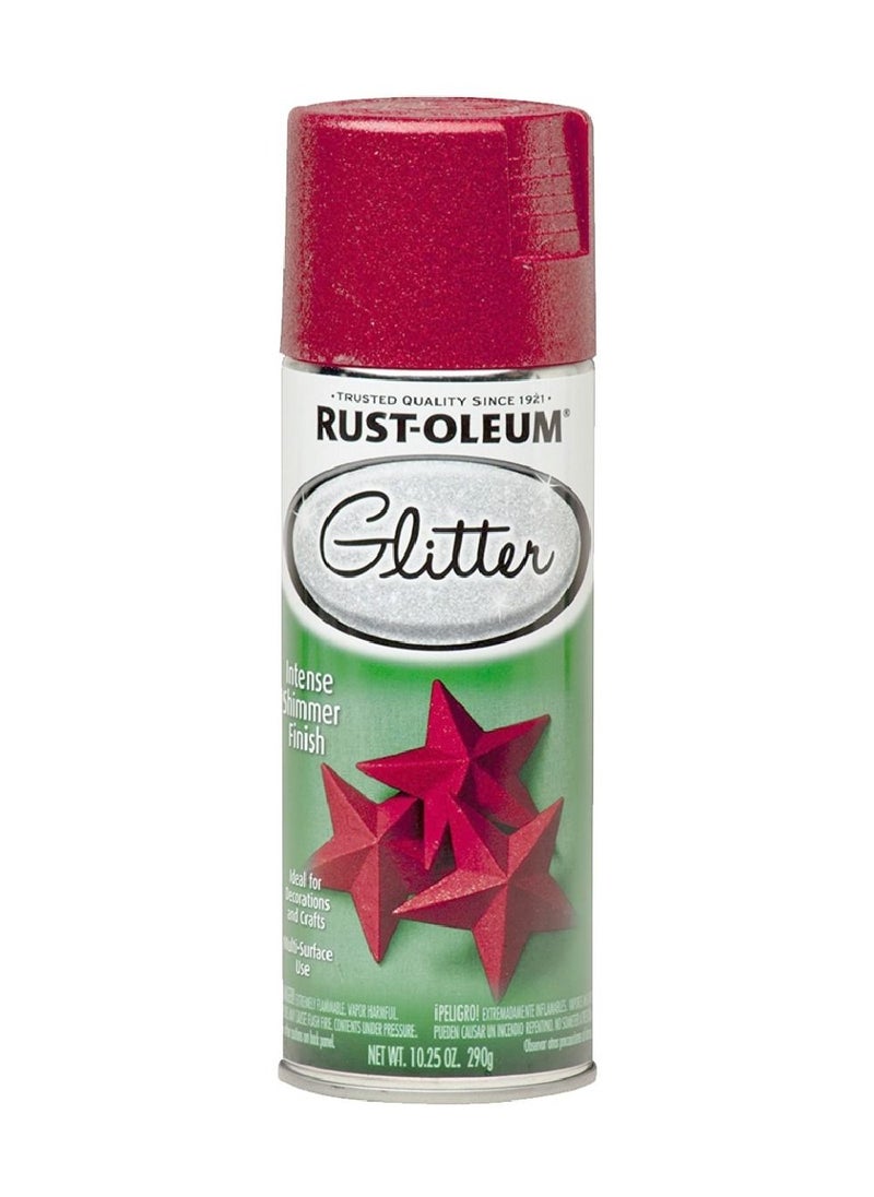 RustOleum Glitter Bright Red 10.25Oz