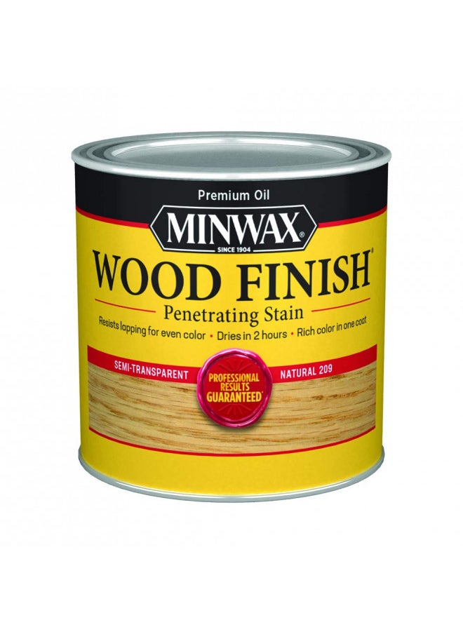 Minwax 220904444 22090 Wood Stain, 8 Fl Oz (Pack of 1), Natural