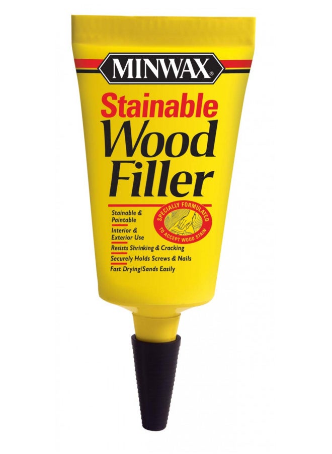 Minwax 42851000 Stainable Wood Filler, 1-Ounce