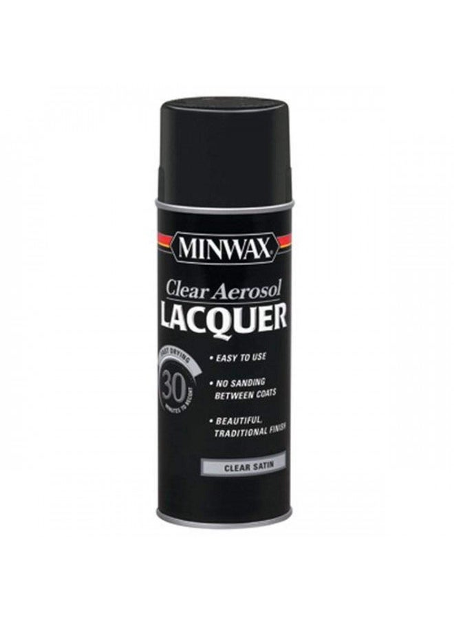 Minwax 15210 Clear Aerosol Lacquer Spray, 12.25-Ounce, Satin